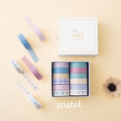 Tsuki Core Color Washi Tape Sets ☾