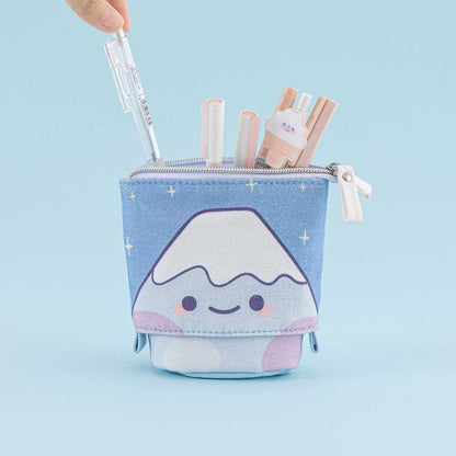 Tsuki ‘Four seasons’ Fuji Pop-Up Pencil Case ☾ @milkkoyo x NotebookTherapy