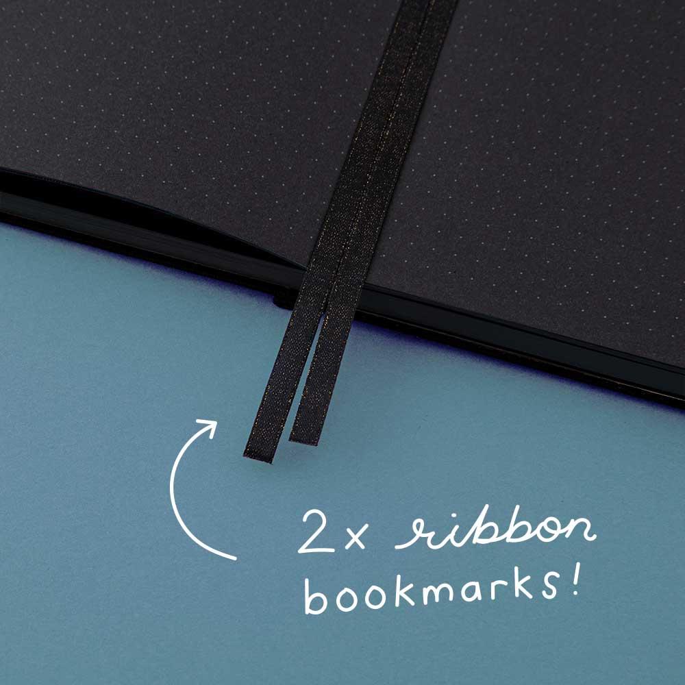 Tsuki Black Paper Limited Edition Hardcover Bullet Journals ☾