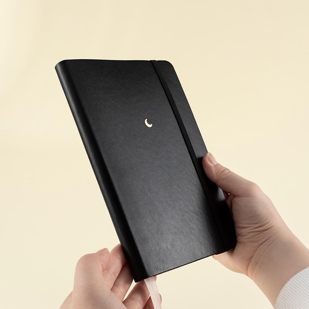 Tsuki 'Midnight Edition' Black Page Bullet Journal ☾