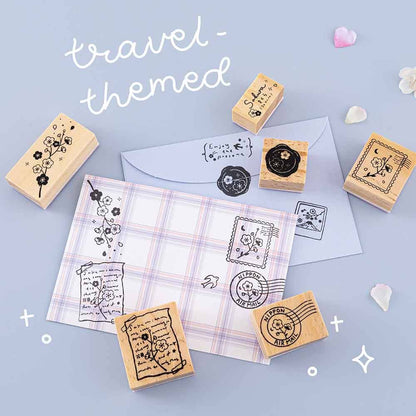 Tsuki ‘Sakura Journey’ Bullet Journal Stamp Set ☾