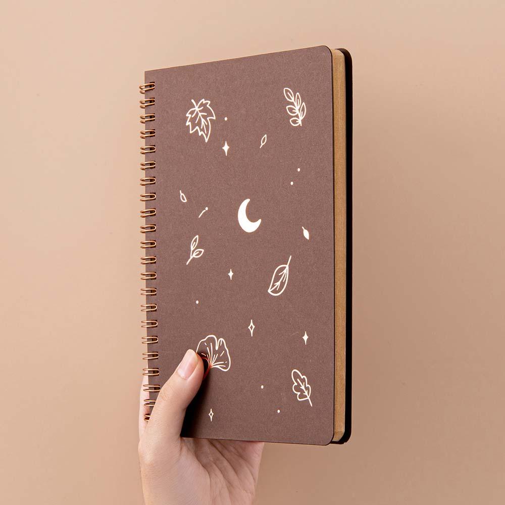Tsuki ‘Maple Dreams’ Kraft Paper Ringbound Bullet Journal ☾