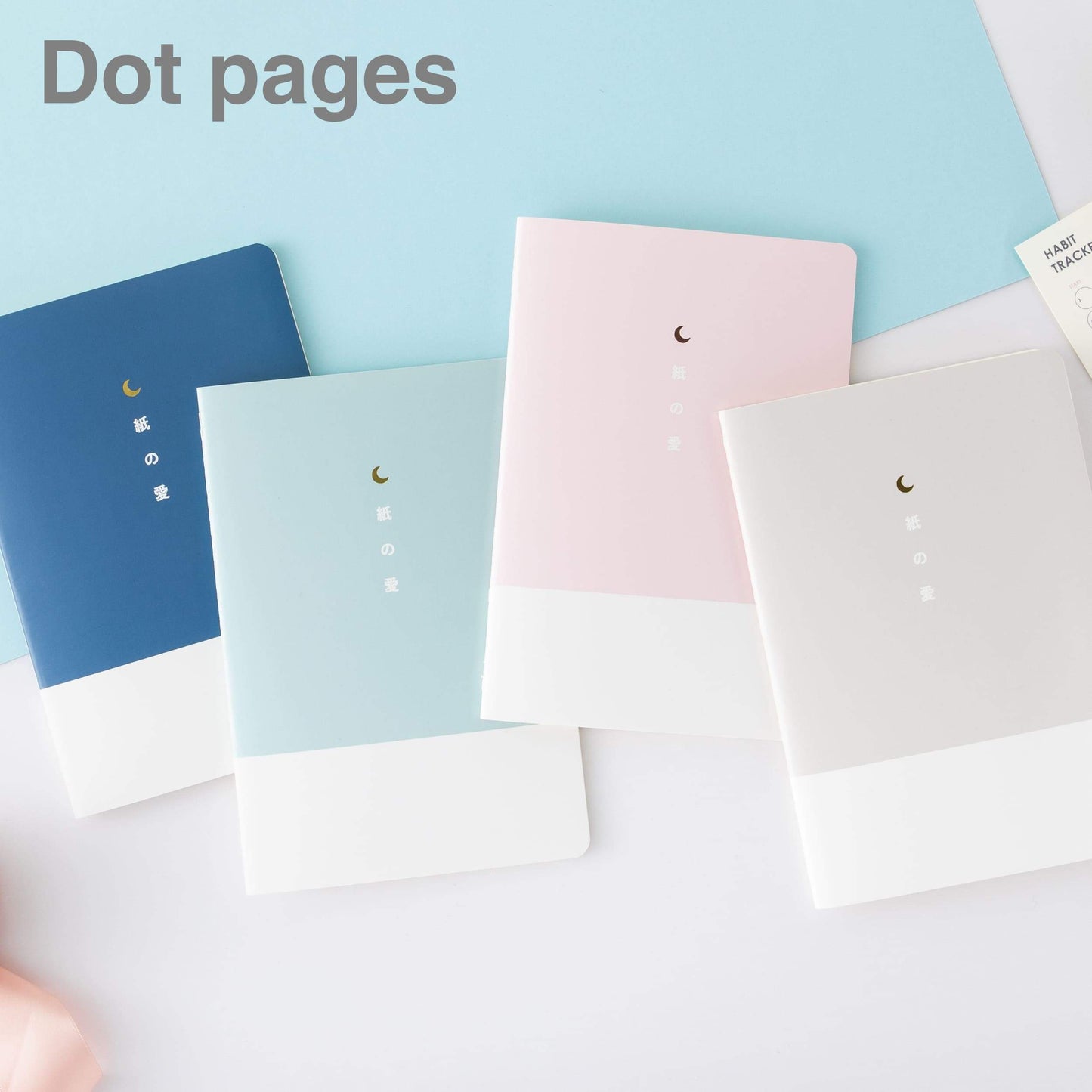 Tsuki 120GSM Bullet Journal - 4 set ☾