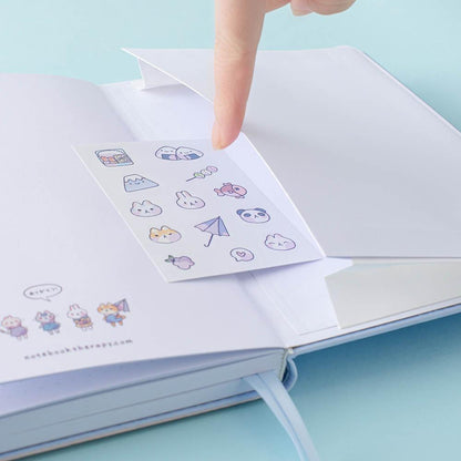 Tsuki ‘Four Seasons: Winter Edition’ Bullet Journal ☾ @milkkoyo x NotebookTherapy