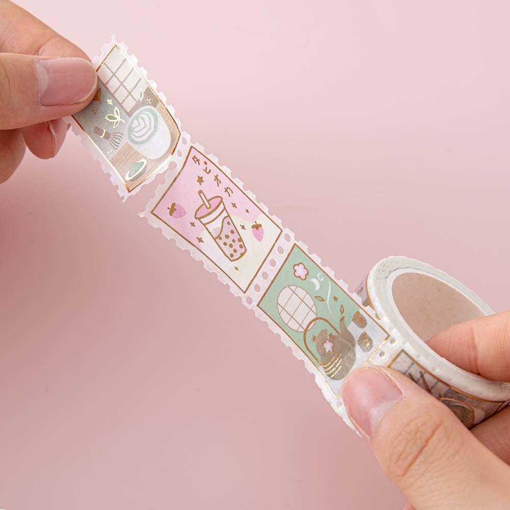 Tsuki ‘Matcha Ichigo’ Washi Tape Set ☾