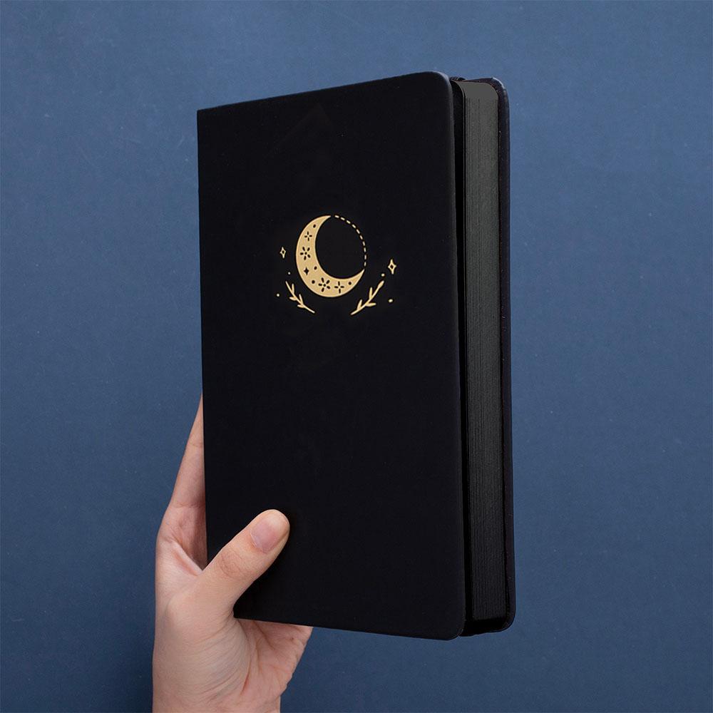 Tsuki Black Paper Limited Edition Hardcover Bullet Journals ☾