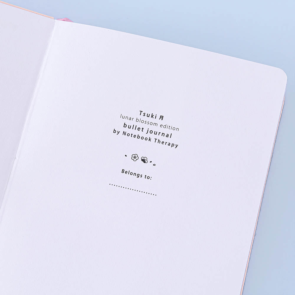 Tsuki ‘Lunar Blossom’ Limited Edition Bullet Journal ☾