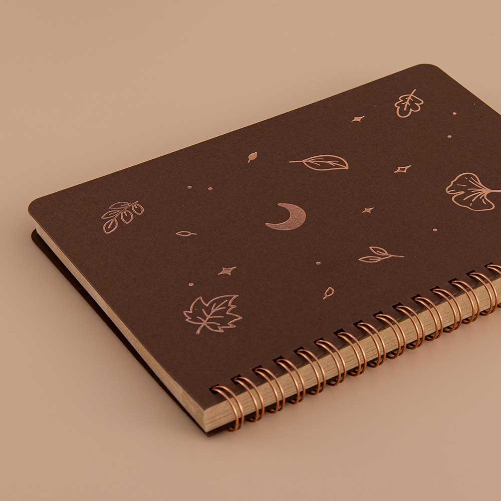Tsuki ‘Maple Dreams’ Kraft Paper Ringbound Bullet Journal ☾