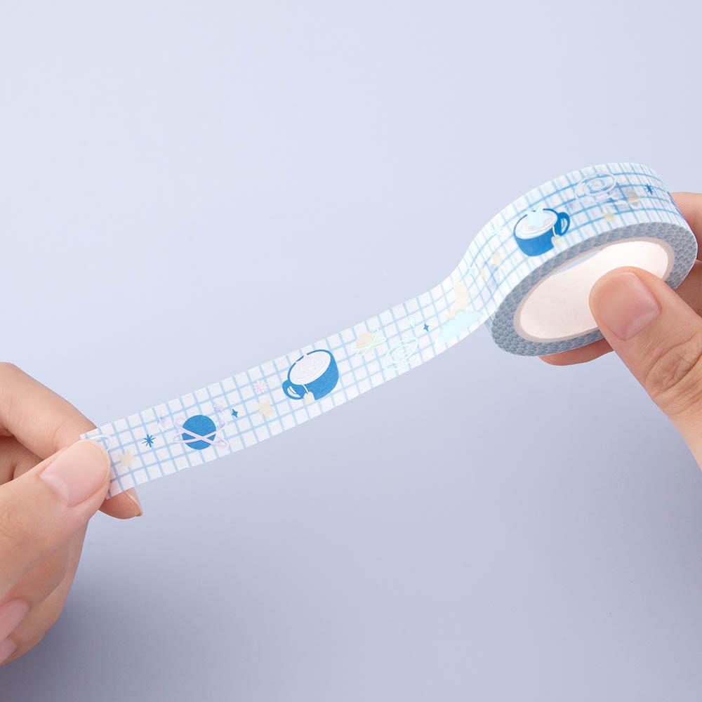 Tsuki ‘Cup of Galaxy’ Holographic Washi Tape Set ☾