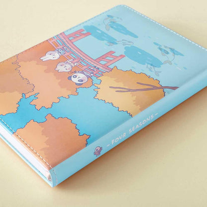 Tsuki ‘Four Seasons: Autumn Edition’ Bullet Journal ☾ @milkkoyo x NotebookTherapy