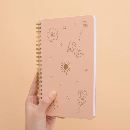 Tsuki 'Floral' Limited Edition Ring Bound Bullet Journal ☾