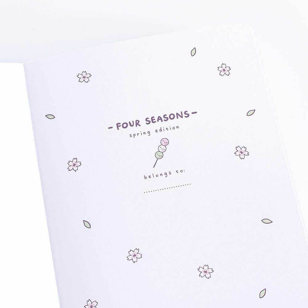 Tsuki ‘Four Seasons: Spring Edition’ Bullet Journal ☾ @milkkoyo x NotebookTherapy