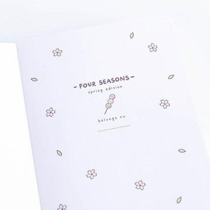 Tsuki ‘Four Seasons: Spring Edition’ Bullet Journal ☾ @milkkoyo x NotebookTherapy
