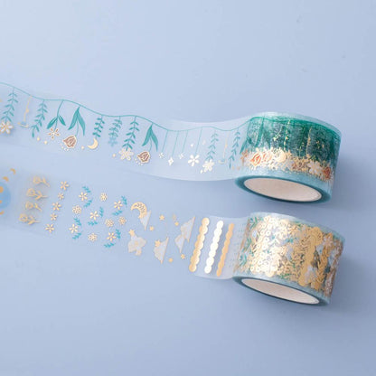 Tsuki ‘Moonflower’ Washi Tape Set ☾