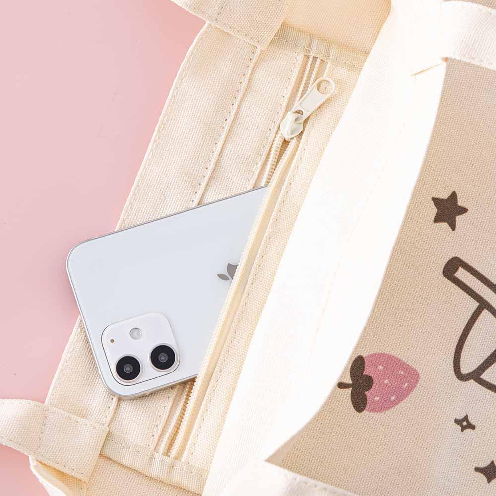 Tsuki ‘Ichigo’ Boba Tote Bag ☾