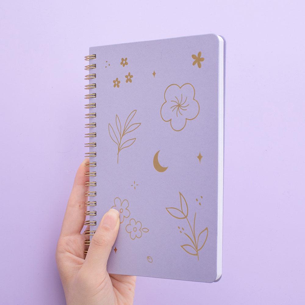 Tsuki 'Floral' Limited Edition Ring Bound Bullet Journal ☾