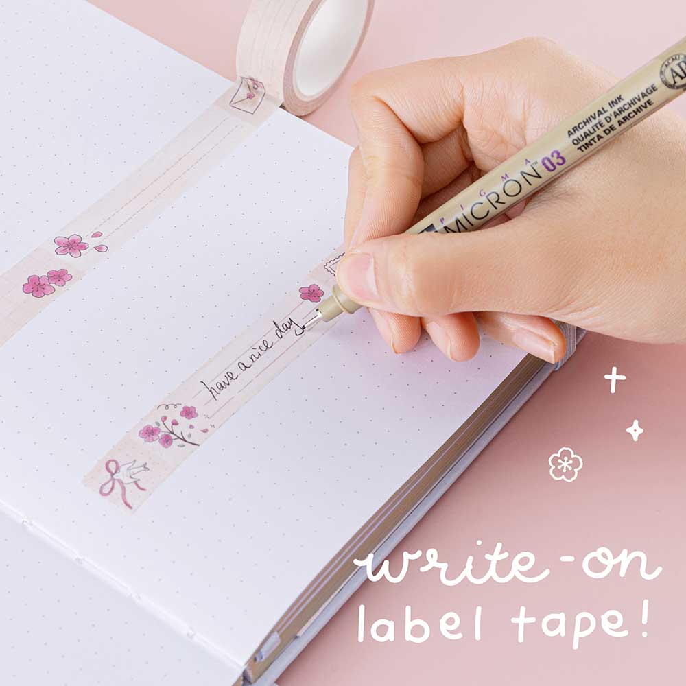 Tsuki ‘Sakura Journey’ Washi Tape Set ☾
