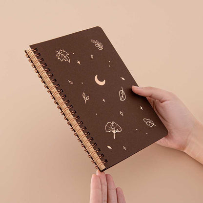 Tsuki ‘Maple Dreams’ Kraft Paper Ringbound Bullet Journal ☾