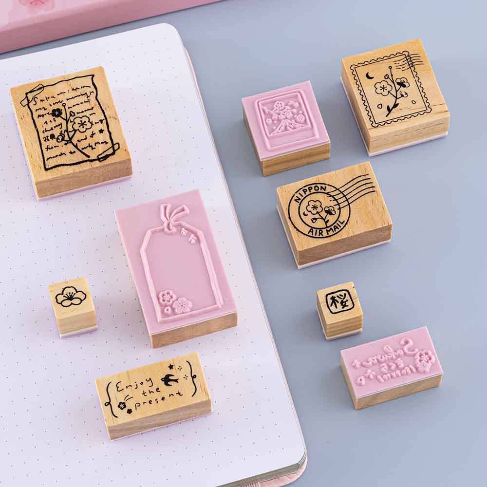 Tsuki ‘Sakura Journey’ Bullet Journal Stamp Set ☾