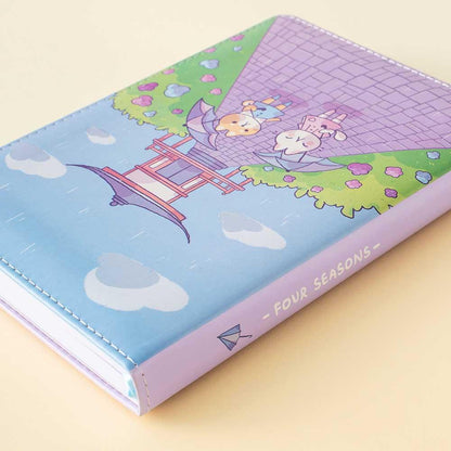 Tsuki ‘Four Seasons: Summer Edition’ Bullet Journal ☾ @milkkoyo x NotebookTherapy