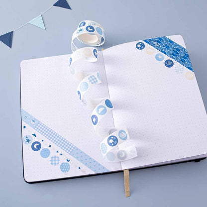 Tsuki ‘Cup of Galaxy’ Holographic Washi Tape Set ☾