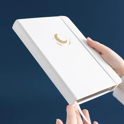 Tsuki 'Moonflower' Winter Limited Edition Luxury Bullet Journal ☾