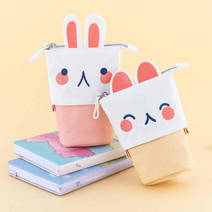 Tsuki ‘Four Seasons’ Embroidered Pop-Up Pencil Case ☾ @milkkoyo x NotebookTherapy