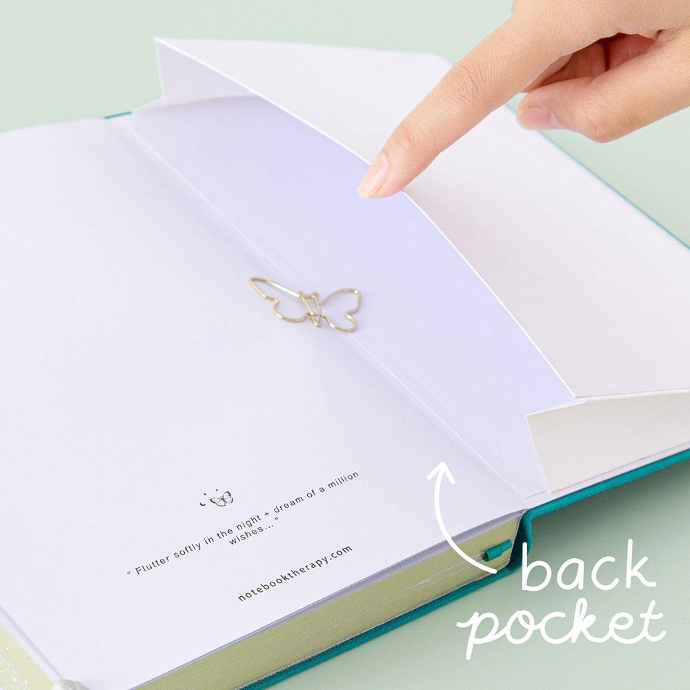 Tsuki Teal Sky ‘Flutter + Dream’ Limited Edition Bullet Journal by Notebook Therapy x Pelinkan ☾