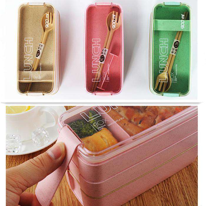 3 Layer Bento Lunch Box
