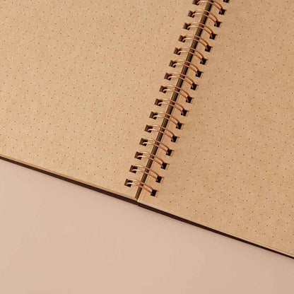 Tsuki ‘Maple Dreams’ Kraft Paper Ringbound Bullet Journal ☾