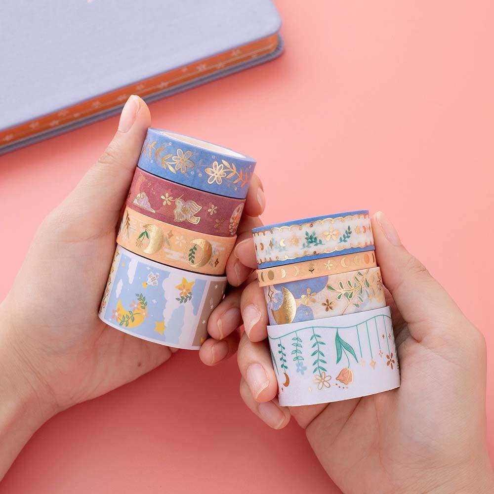 Tsuki ‘Moonflower’ Washi Tape Set ☾