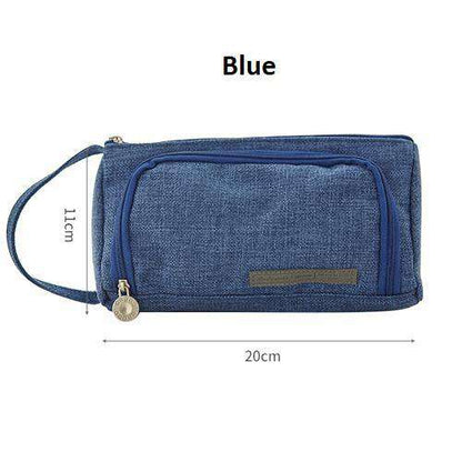 Pouched Stationery Organiser Pencil Case