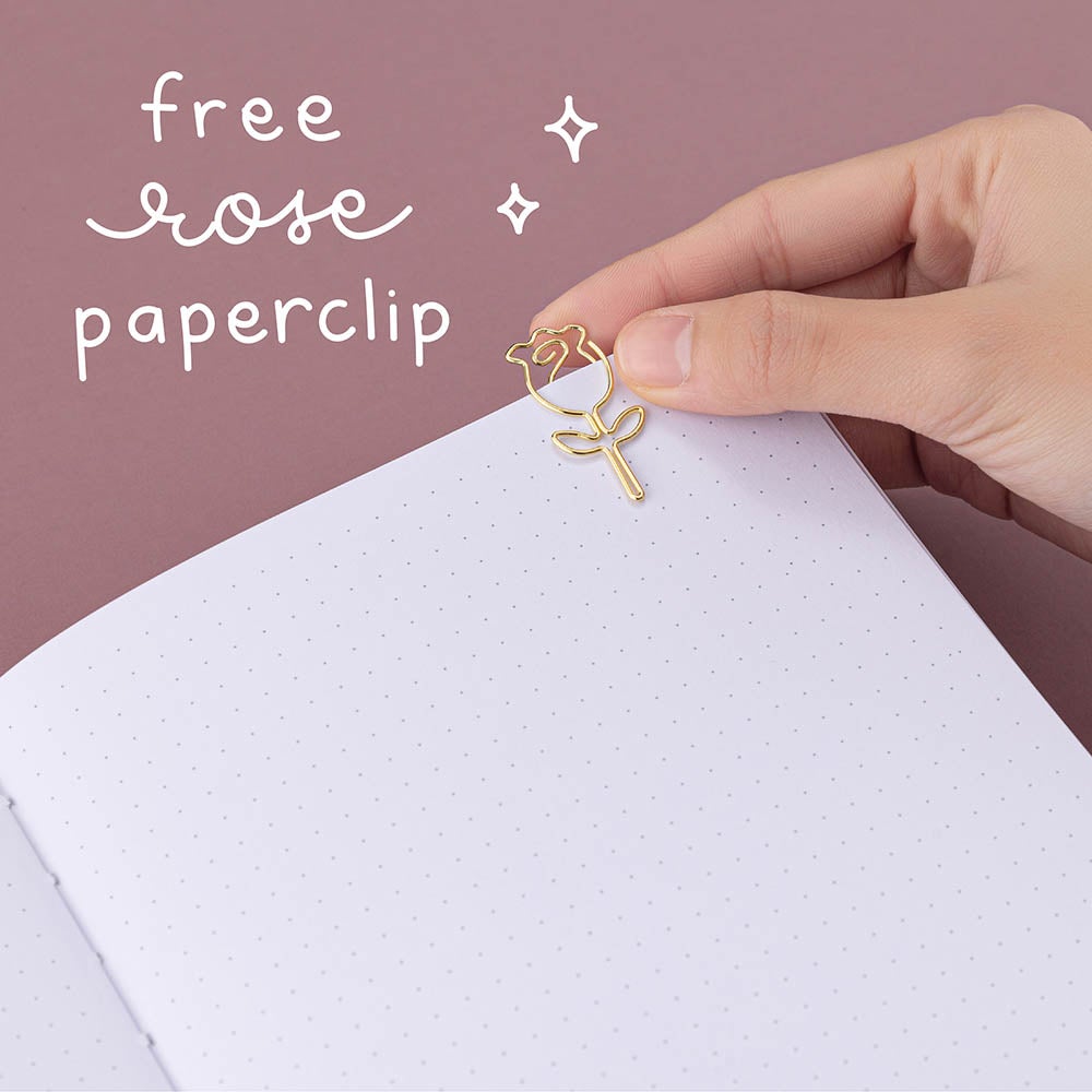 Tsuki ‘Vintage Rose’ Limited Edition Bullet Journal ☾