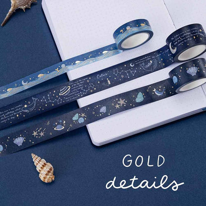 Tsuki ‘Gentle Giant’ Washi Tape Set ☾