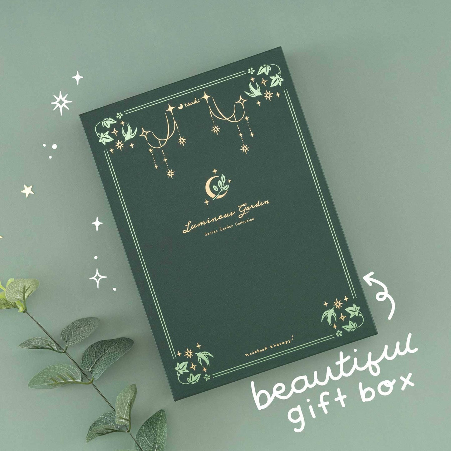 Tsuki ‘Luminous Garden’ Limited Edition Bullet Journal ☾