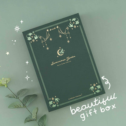 Tsuki ‘Luminous Garden’ Limited Edition Bullet Journal ☾