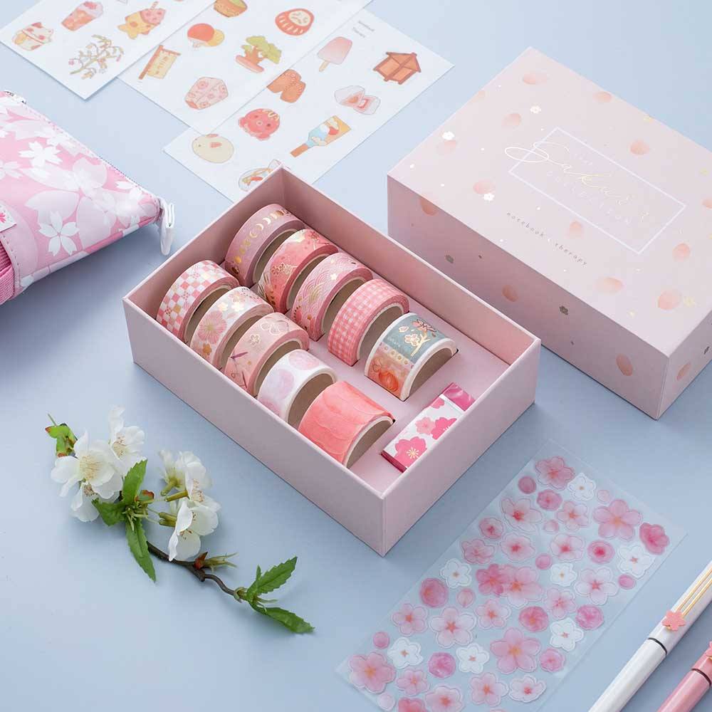 Tsuki 'Sakura Edition' Washi Tape Set ☾