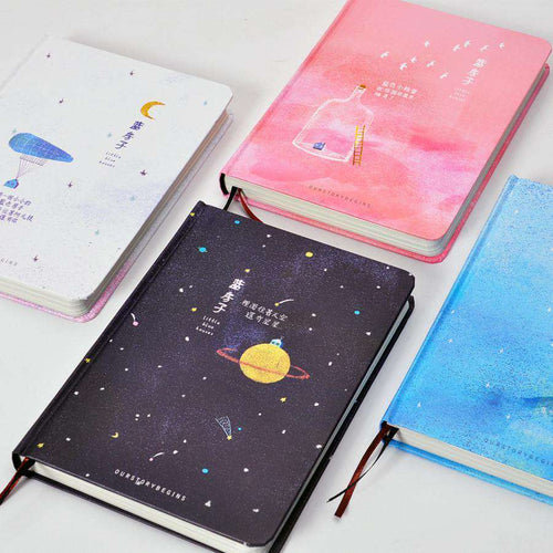 'Our Story Begins' Planetary Collection Notebook