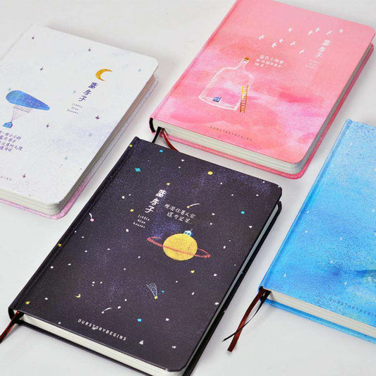 'Our Story Begins' Planetary Collection Notebook