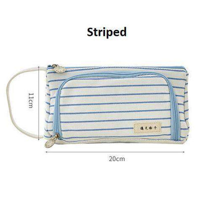 Pouched Stationery Organiser Pencil Case