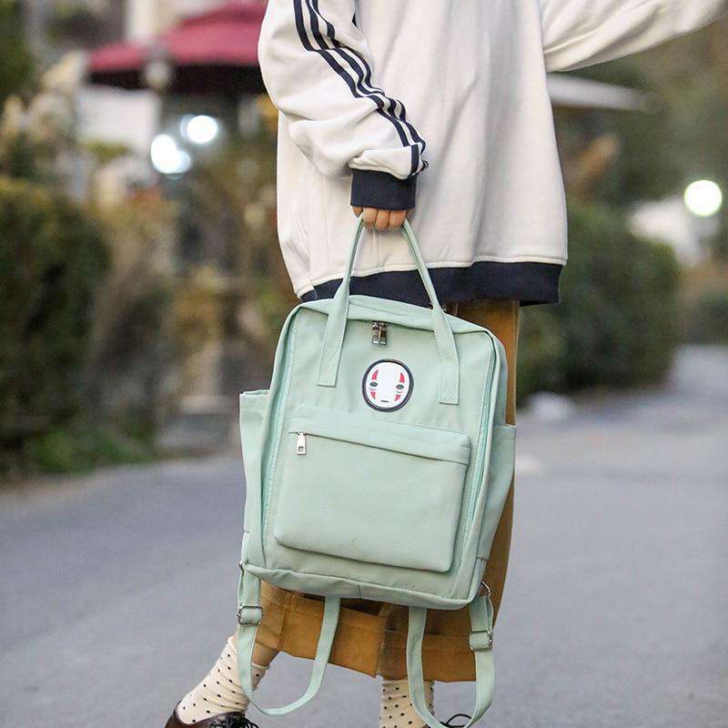 Kawaii Face Pastel Backpack