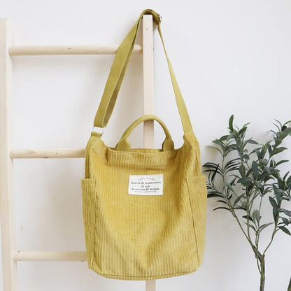 Life + Travel Cord Tote Bag