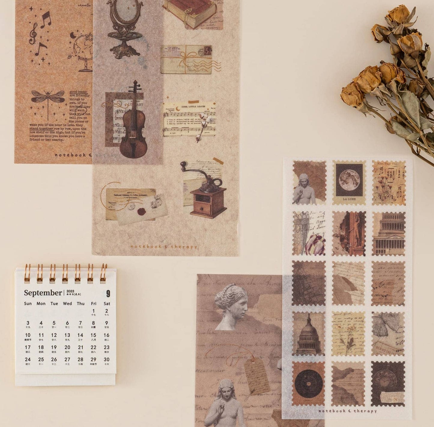 Tsuki ‘Academia’ Sticker Set ☾