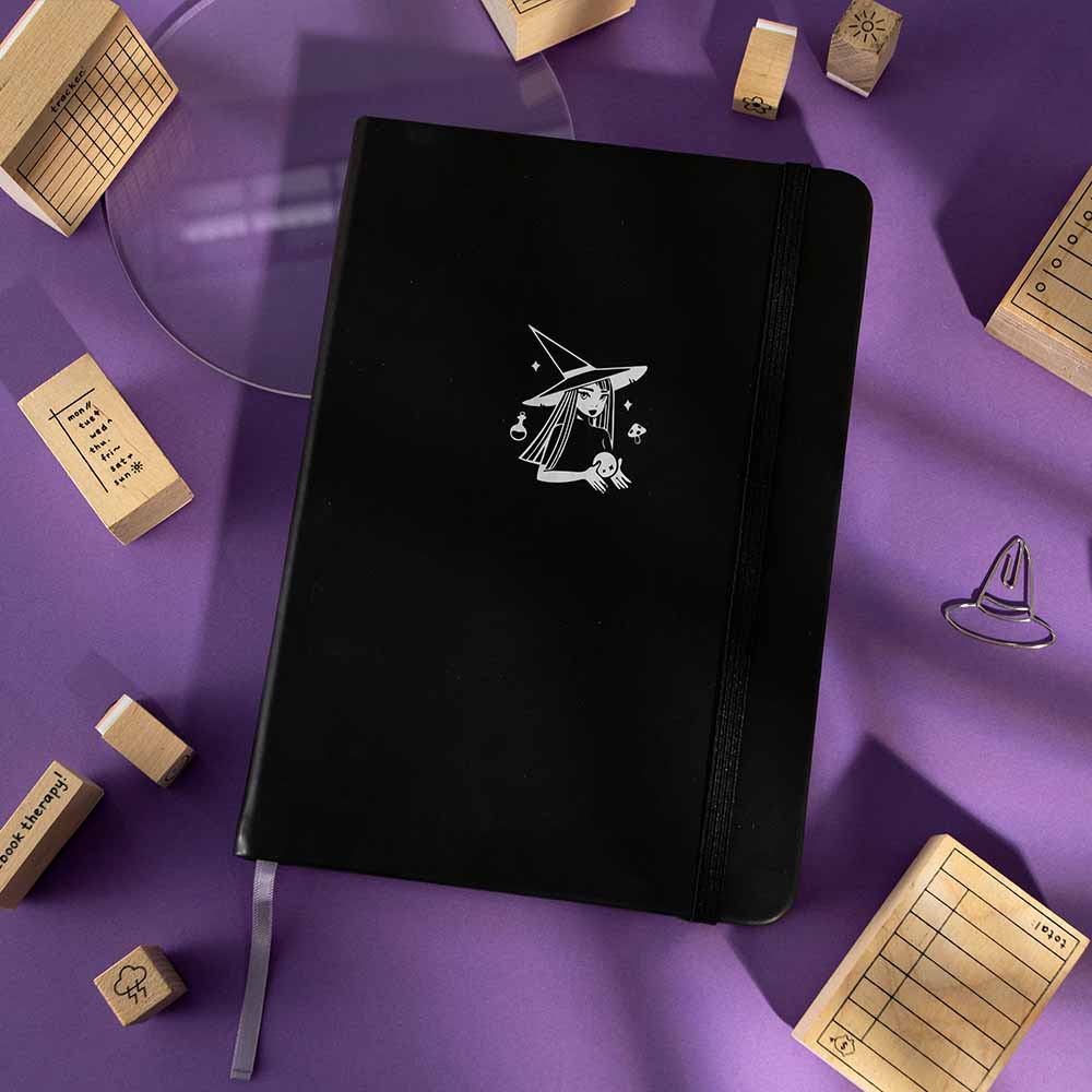 Tsuki ‘Crystal Nights’ Limited Edition Luxury Bullet Journal ☾ @MilkTuArt Collab!