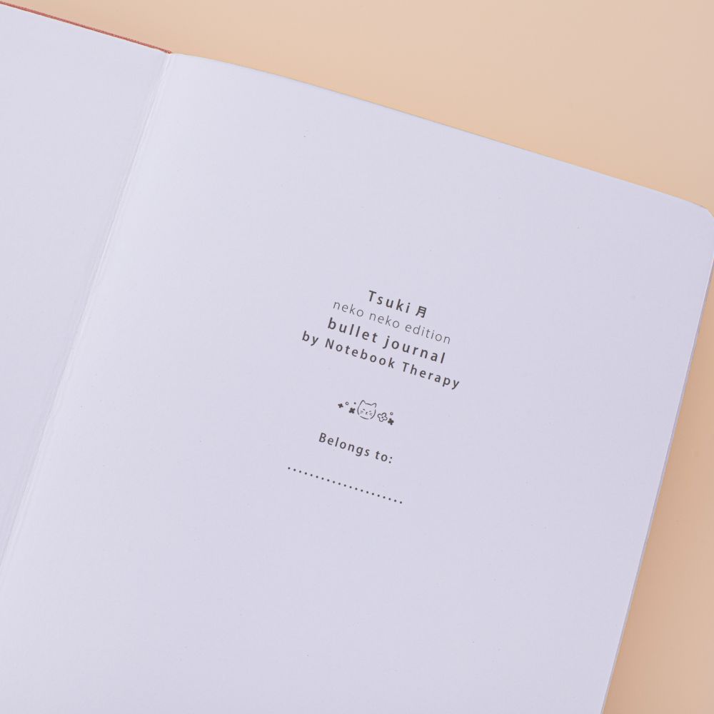 Tsuki ‘Neko Neko’ Limited Edition Cat Bullet Journal ☾