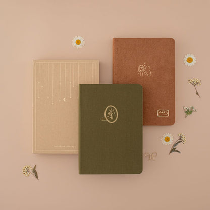 Tsuki ‘Cottage Friends’ Kraft Paper Limited Edition Bullet Journals ☾