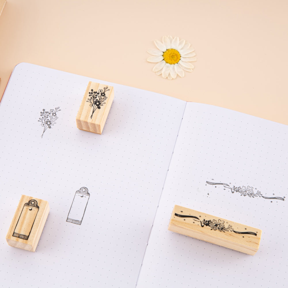 Tsuki ‘Cottage Friends’ Bullet Journal Stamp Set ☾