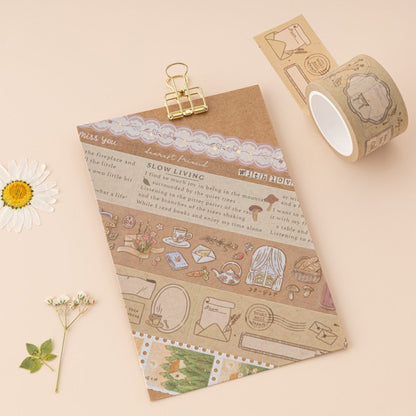 Tsuki ‘Cottage Friends’ Washi Tape Set ☾