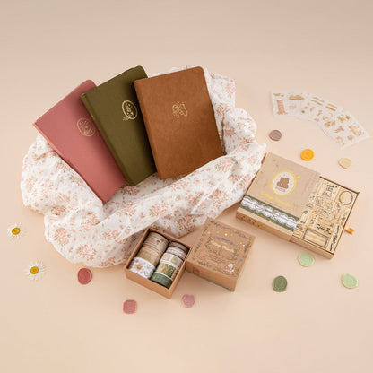 Tsuki ‘Cottage Friends’ Washi Tape Set ☾