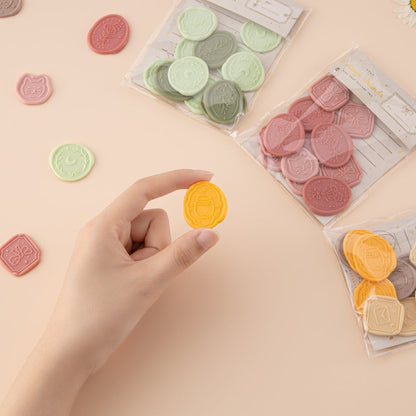 Tsuki ‘Cottage Friends’ Wax Seal Sticker Set ☾